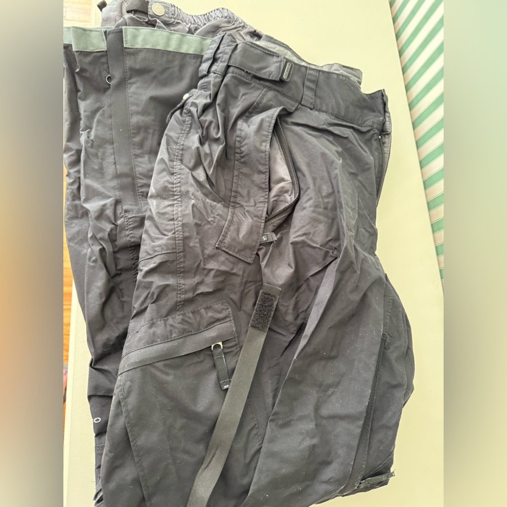 Columbia Men's Black Grey Ski Pants